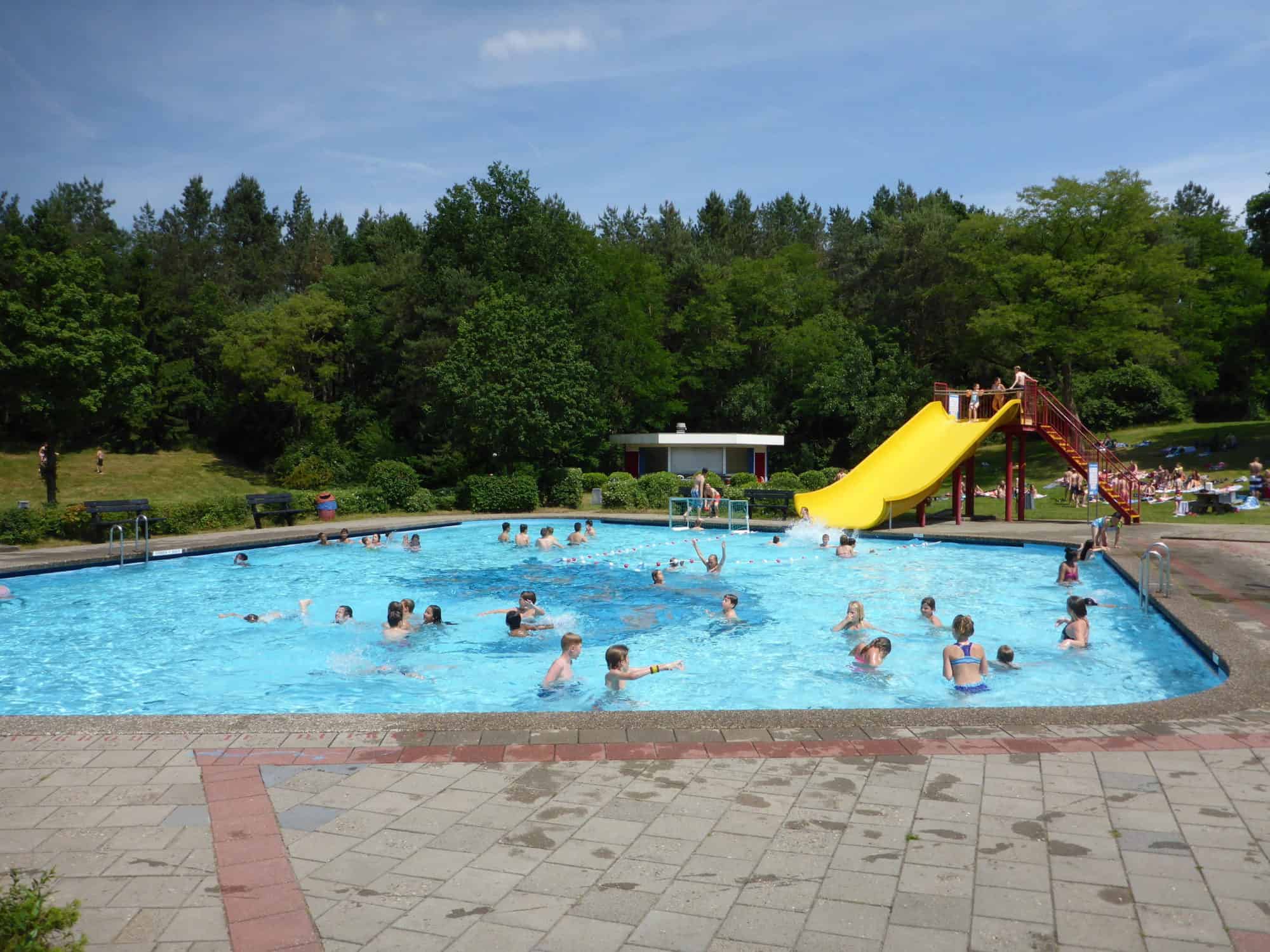 La mejor piscina forestal en Utrecht: Bosbad Leersum