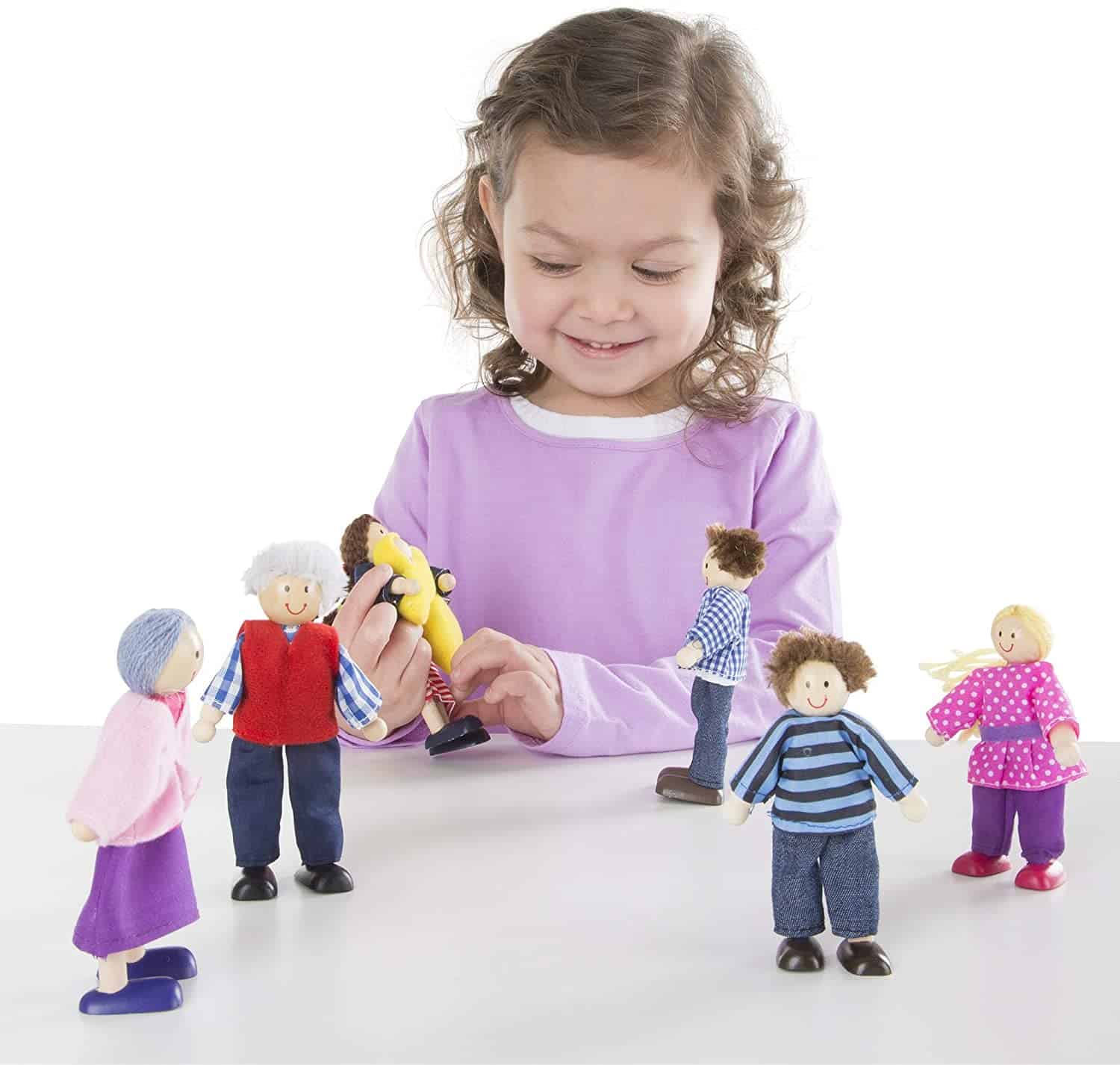 Best dollhouse dolls: Melissa & Doug dollhouse family