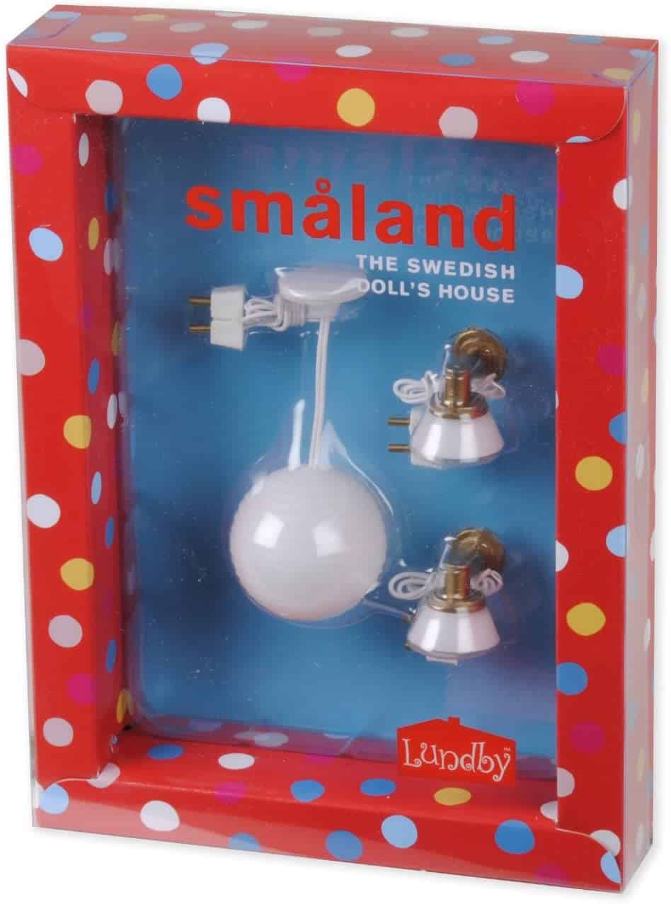 Meilleur ensemble d'éclairage de maison de poupée: Ensemble de lampes Lundby Smaland