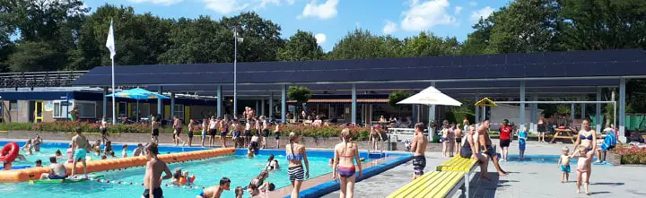 Piscina al aire libre en Drenthe con las mejores actividades al aire libre: Leemdobben en Vries
