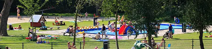 Outdoor pool in Utrecht with the best slide: Krommerijn