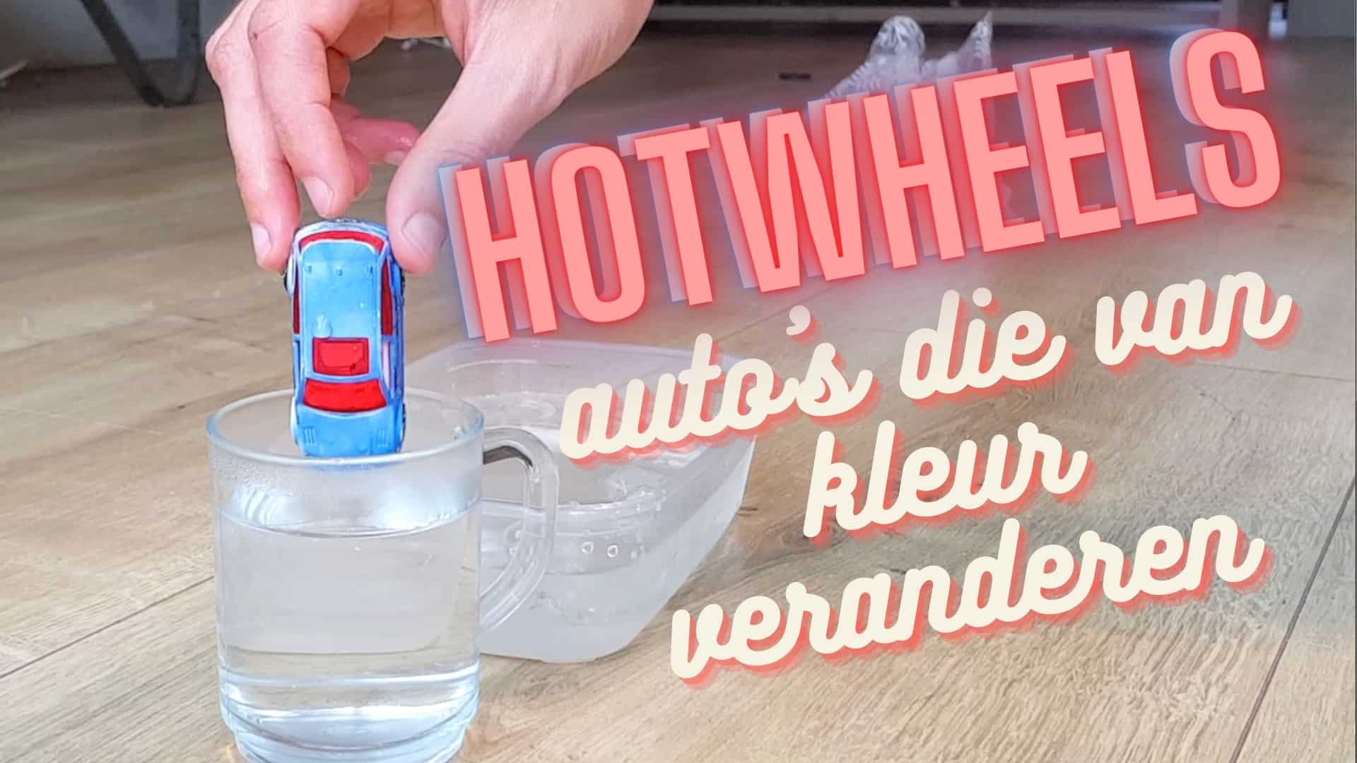 Hotwheels autos die van kleur veranderen