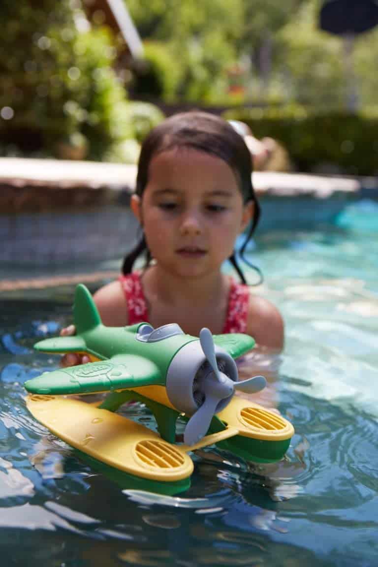El mejor avión de baño Green Toys hidroavión