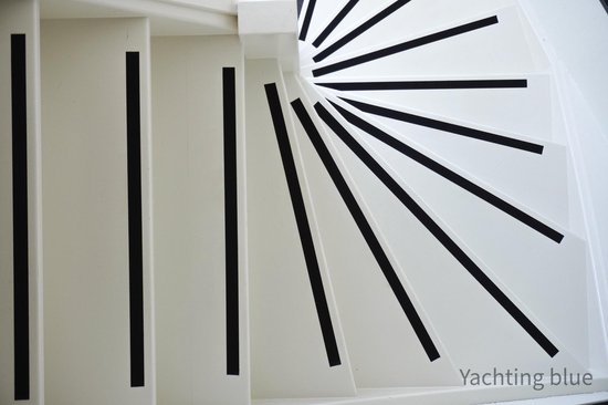 Yachting Blue anti-slip profile for the stairs