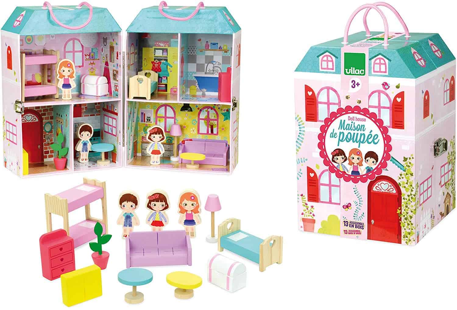 Best Dollhouse Suitcase: