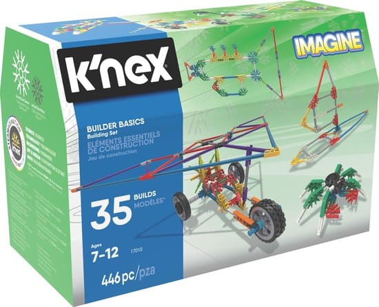 Best building set from 7 years: K'Nex 35 Models Ultimate building set (plastic)