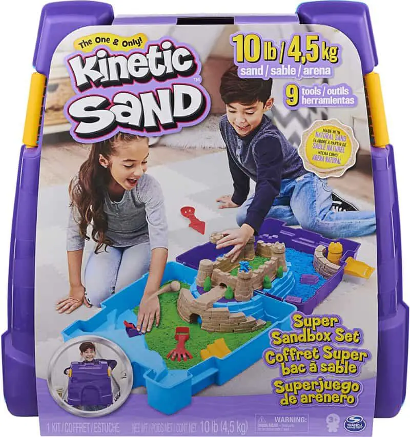 Mejor Sandbox cinético: Kinetic Sand Super Sandbox