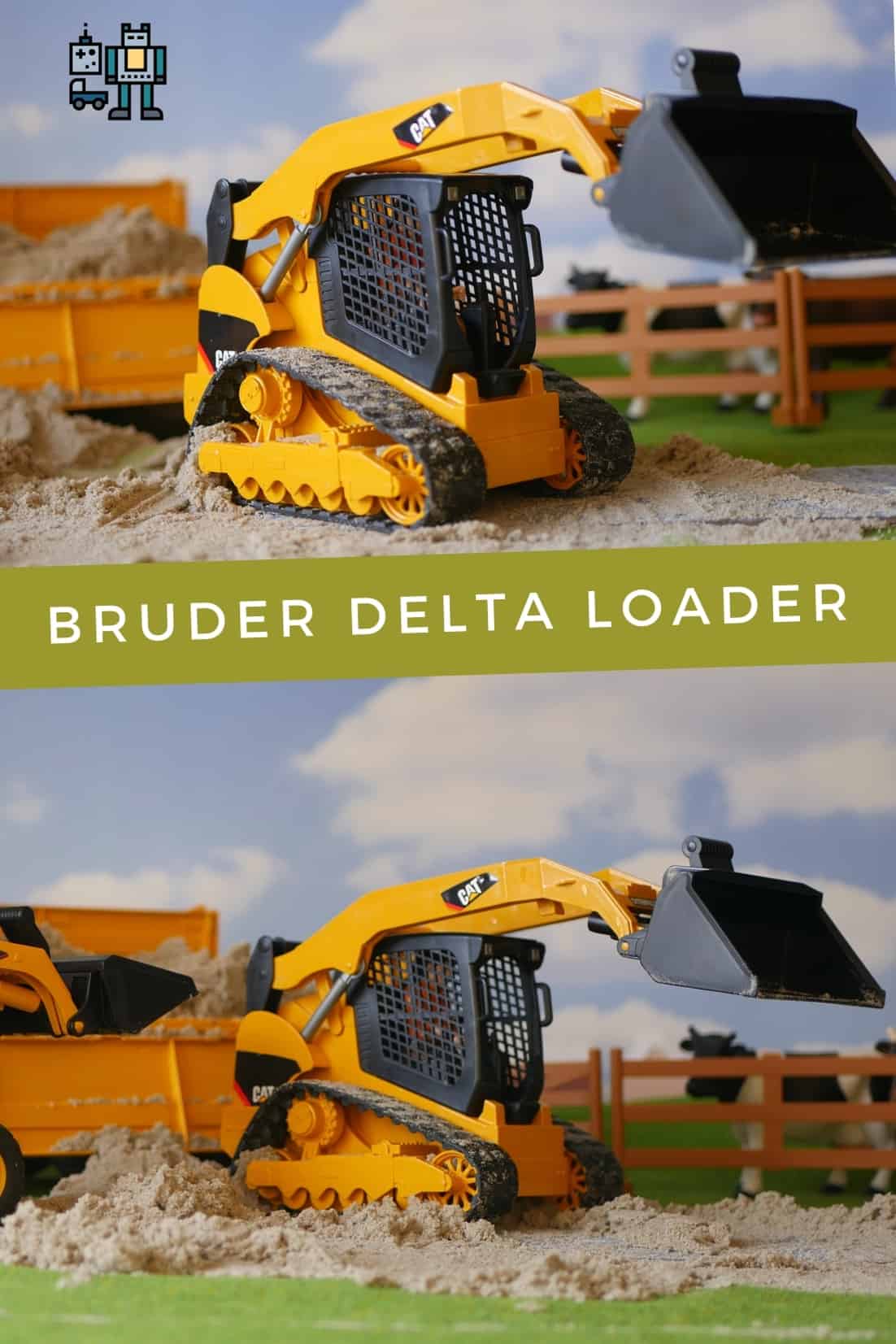 Chargeuse Bruder 02137 CAT Delta