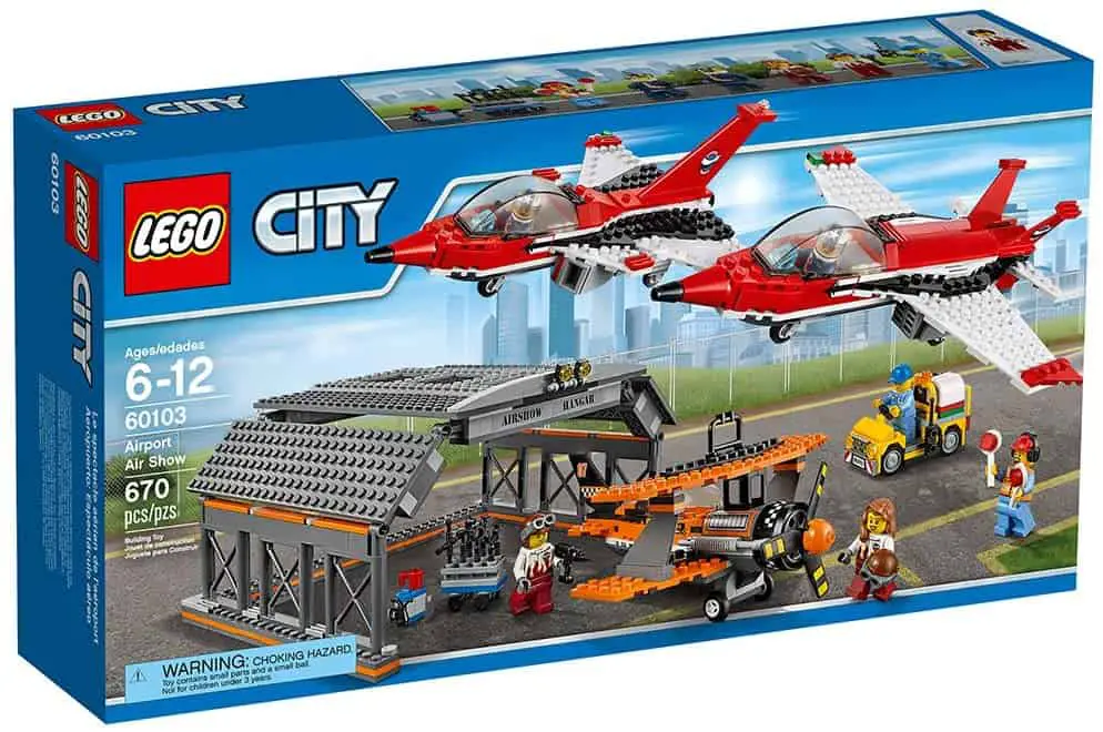 Best flying show: LEGO City Aviation Show 60103