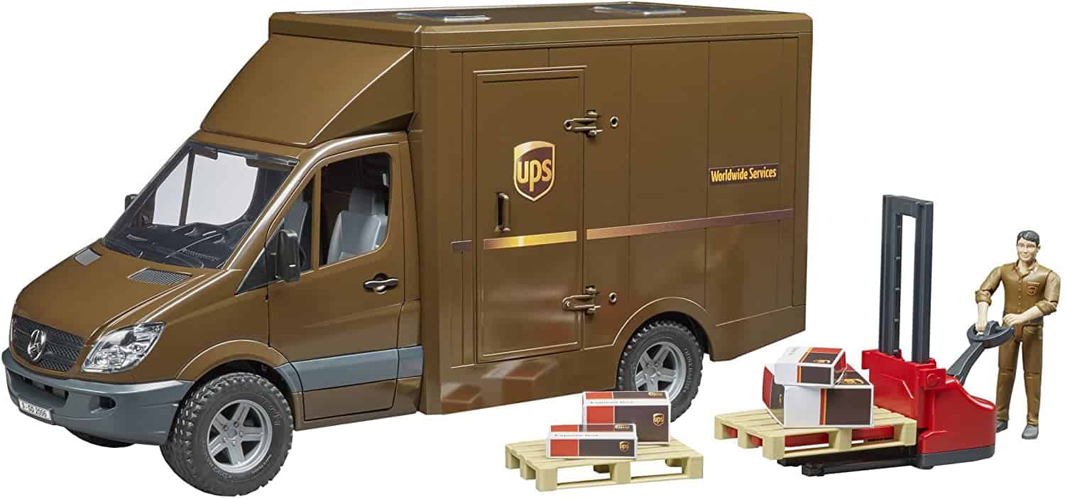 Best delivery van: Bruder MB UPS Sprinter
