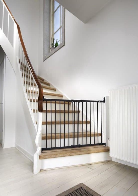 Meilleure porte d'escalier double avec deux portes: Babydan Flexi Fit