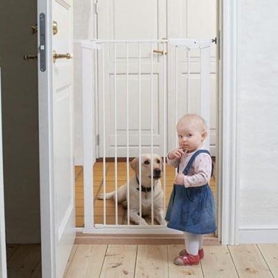 Meilleure barrière d'escalier extra haute: BabyDan CLAMP FENCE 105cm de haut