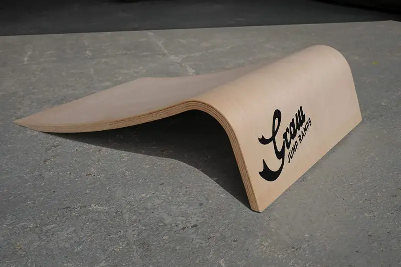 Beste skate schans voor jumps: Graw J15 houten ramp