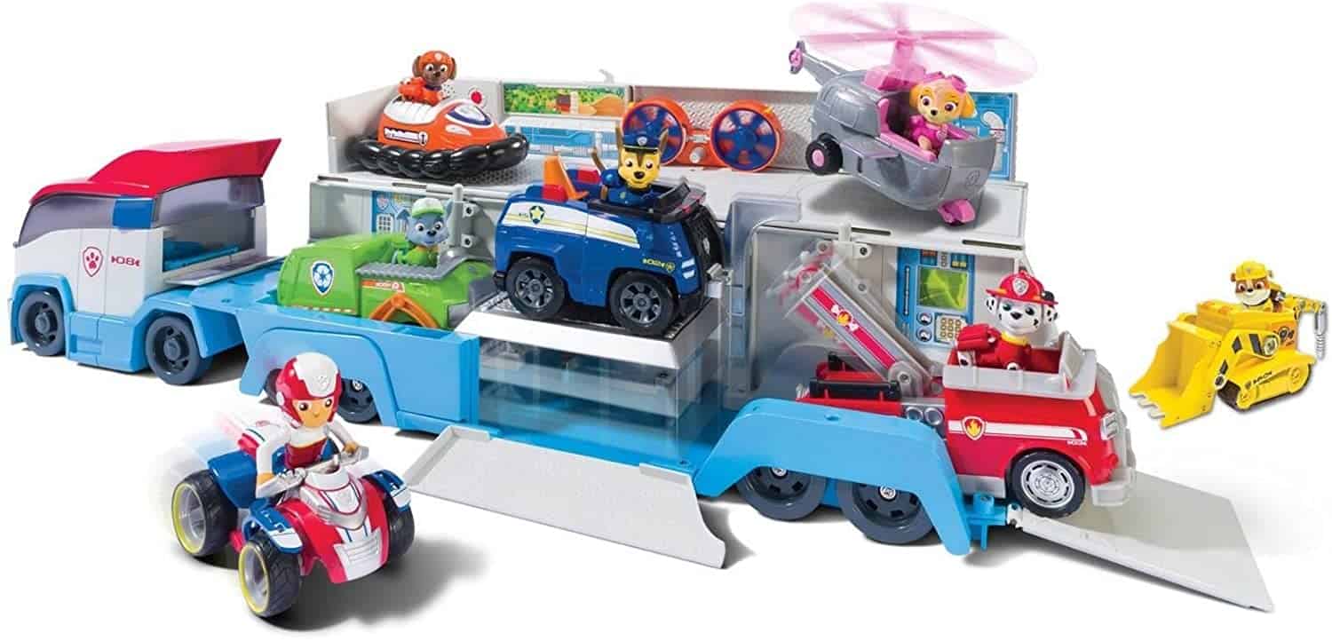 El mejor remolque de juguete para niños en edad preescolar: Paw Patrol Patroller
