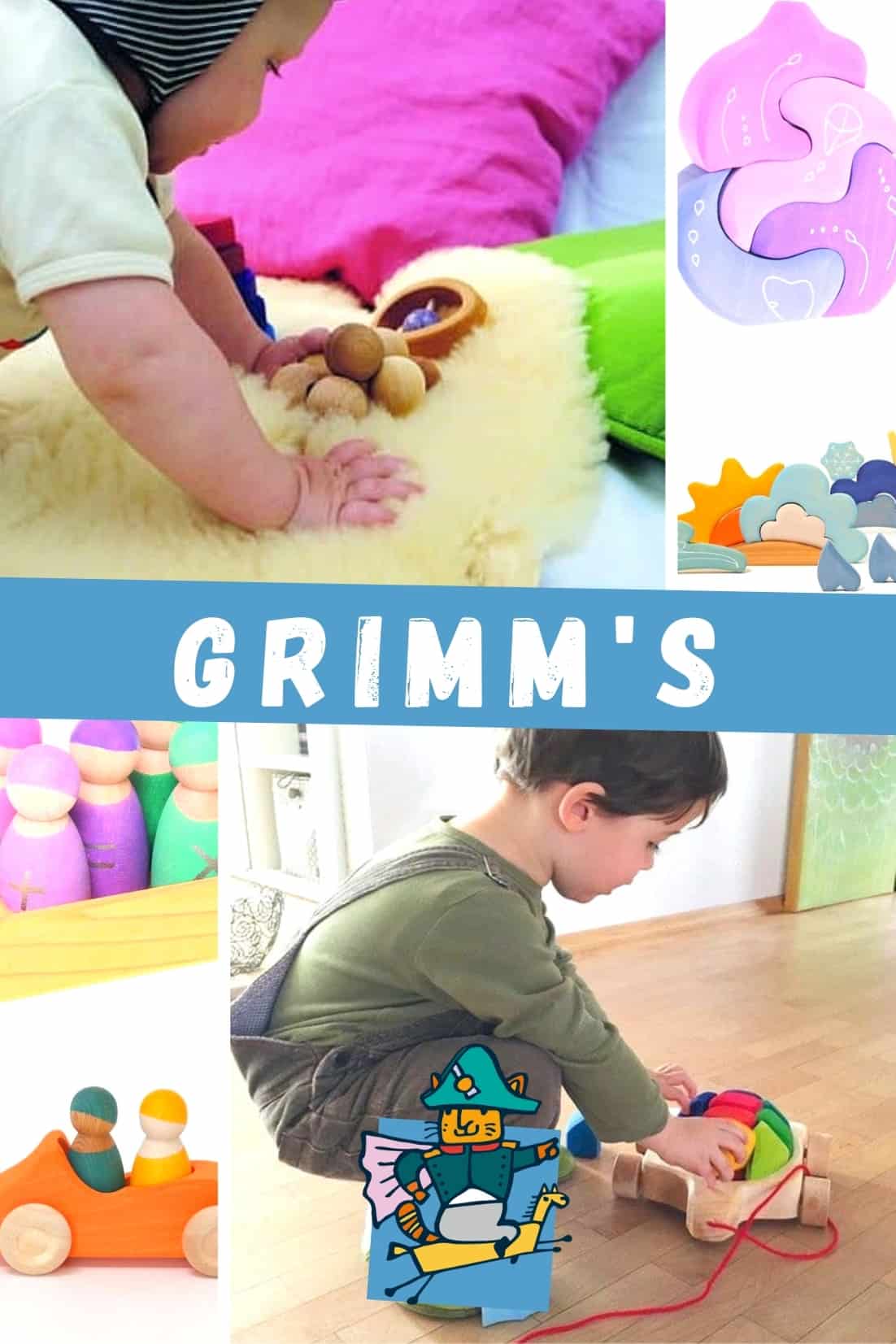 Grimms houten speelgoed