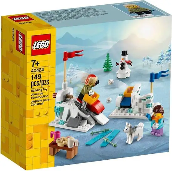 Meilleure activité hivernale: LEGO Christmas Snowball Fight 40424