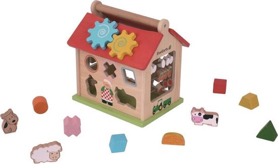 Beste speelgoed boerderij met vormpjes: EverEarth Speelgoedboerderij