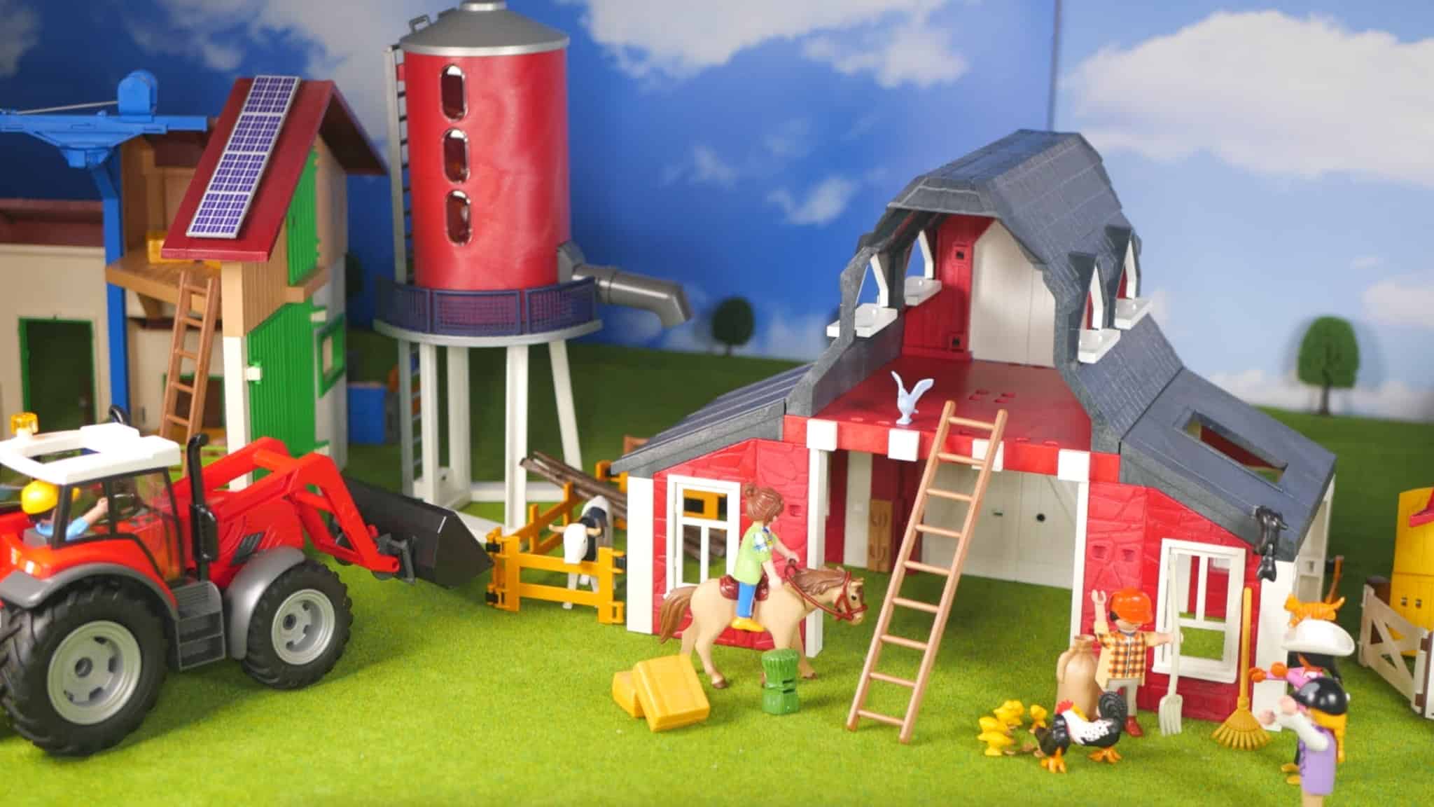 Best Playmobil Country shed: Barn with silo 9315