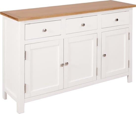 Best oak toy cabinet: VidaXL Dresser