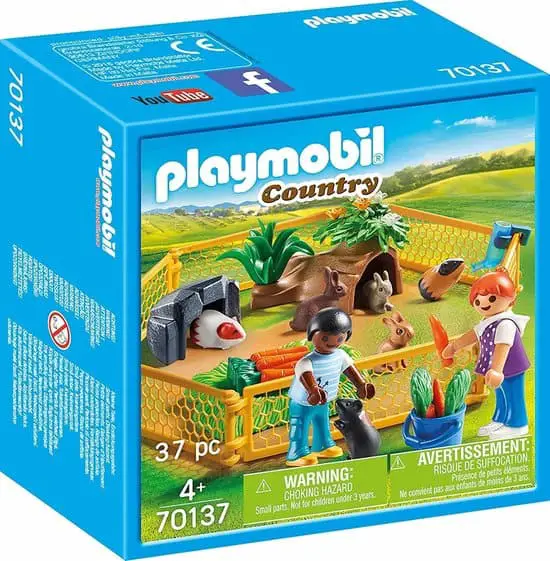 Best cheap Playmobil Country package: Children with small animals 70137