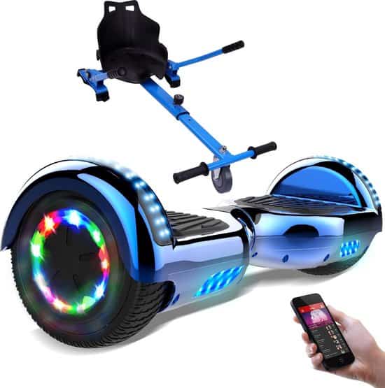 Beste hoverboard met hoverseat combo: Evercross