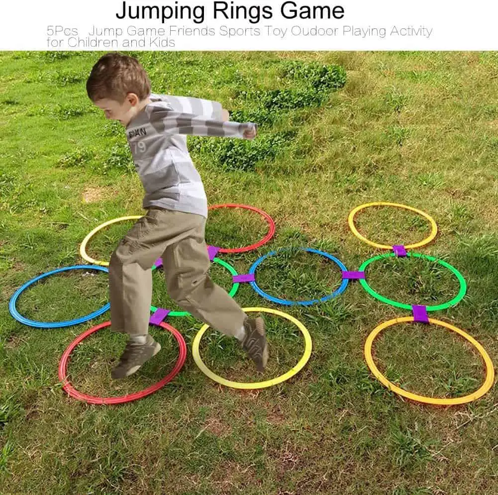 Jumping Rings juego de rayuela