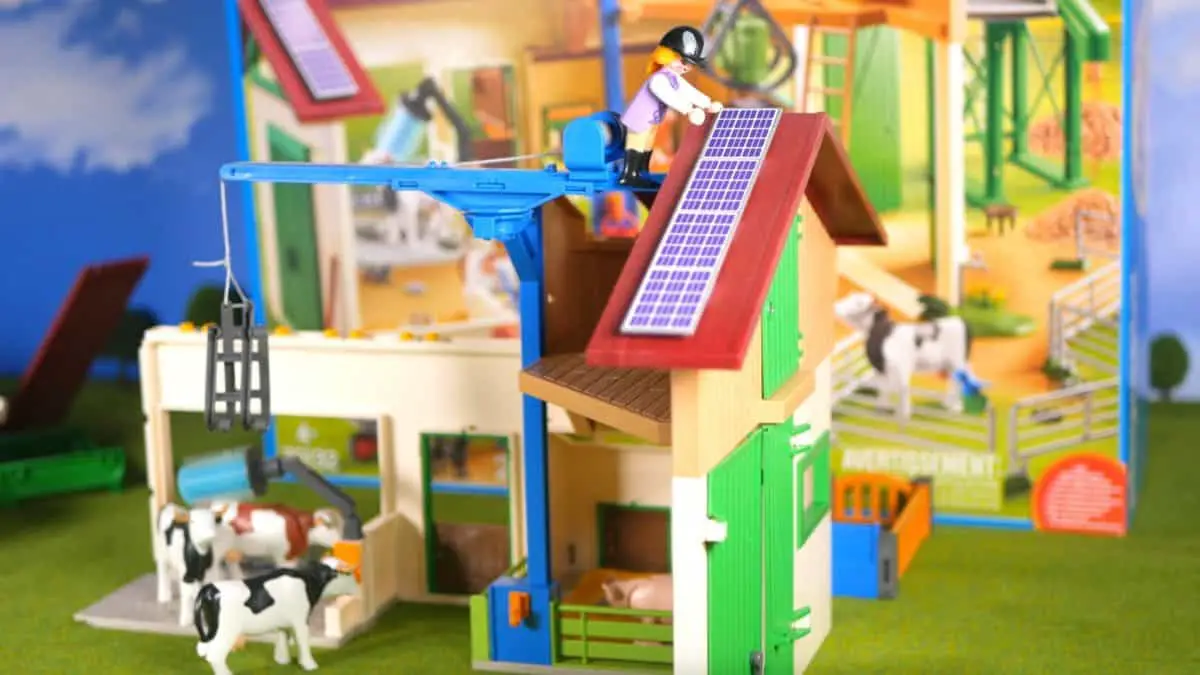 El mejor conjunto de granja de Playmobil Country: gran granja con silo 70132