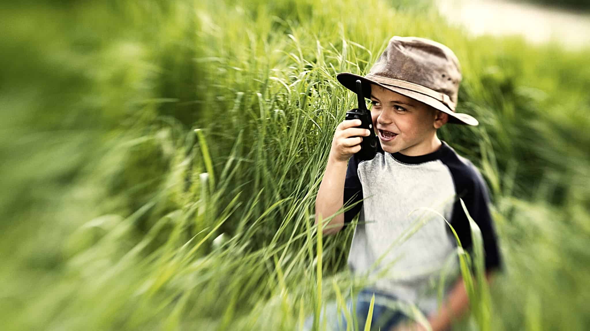 Leuke spelletjes met een walkie talkie