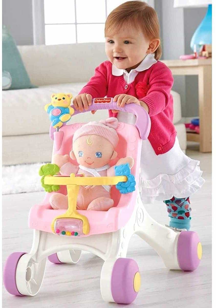 Leukste poppenwagen eerste stapjes- Fisher Price