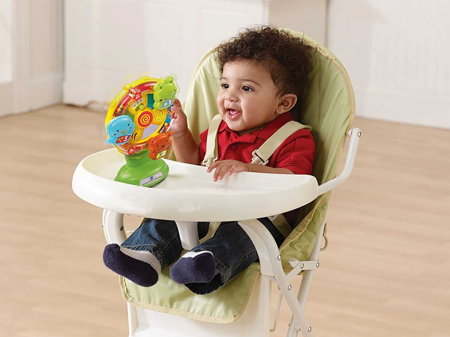 Los mejores juguetes con luz y sonido: noria VTech Baby Animal Friends