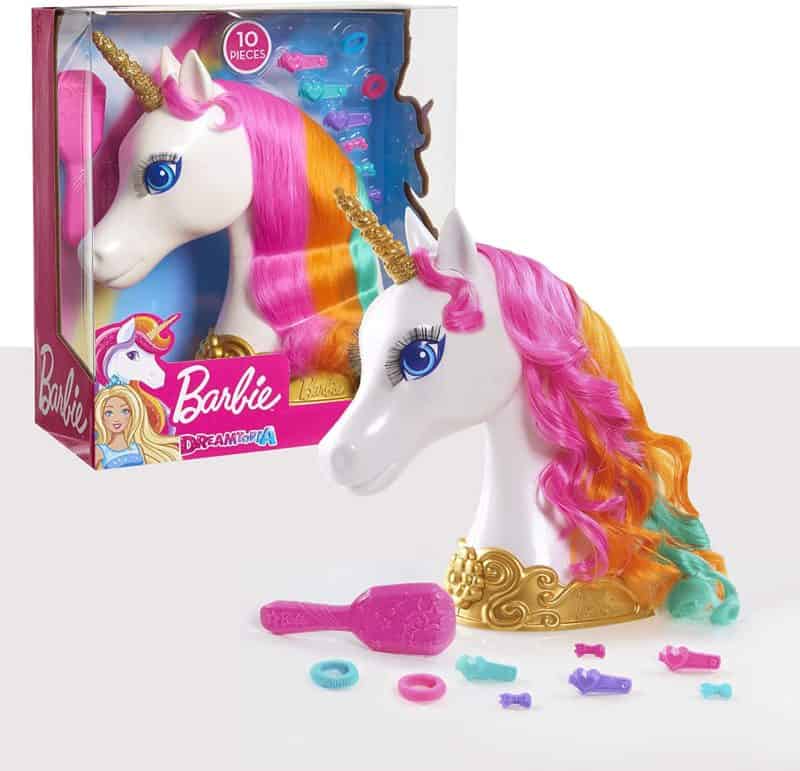 Barbie Dreamtopia Unicorn hood head