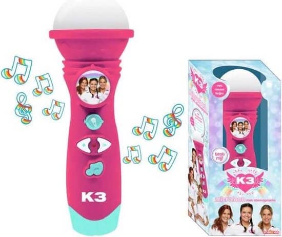 El mejor micrófono para niños barato con función de grabación: K3 Dreams