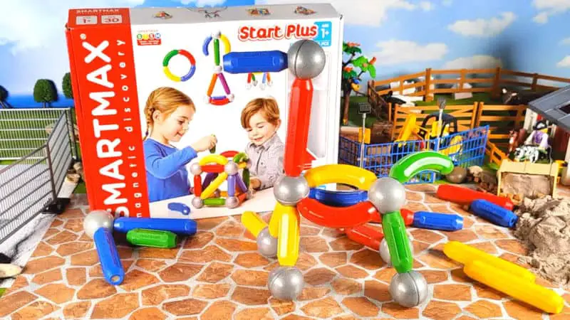 Smartmax magnetic toys with balls and bars