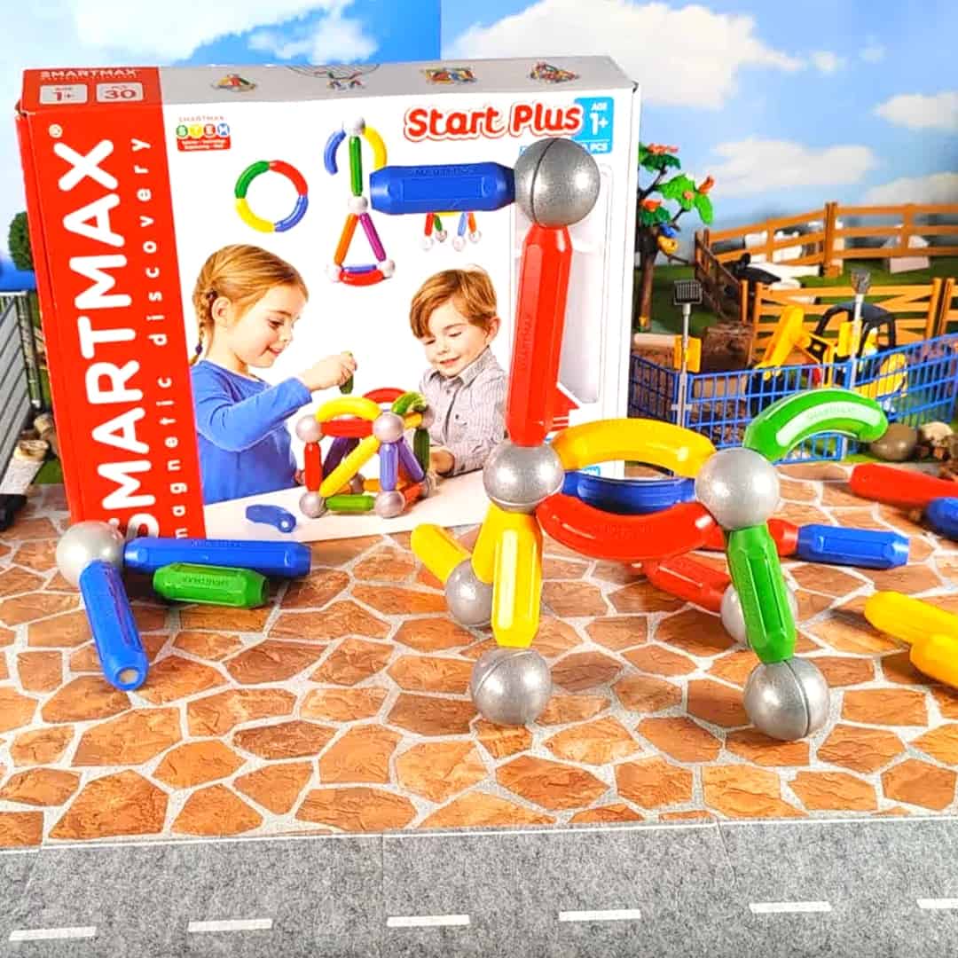 Best Magnetic Building Toys with Rods Smartmax Start Plus