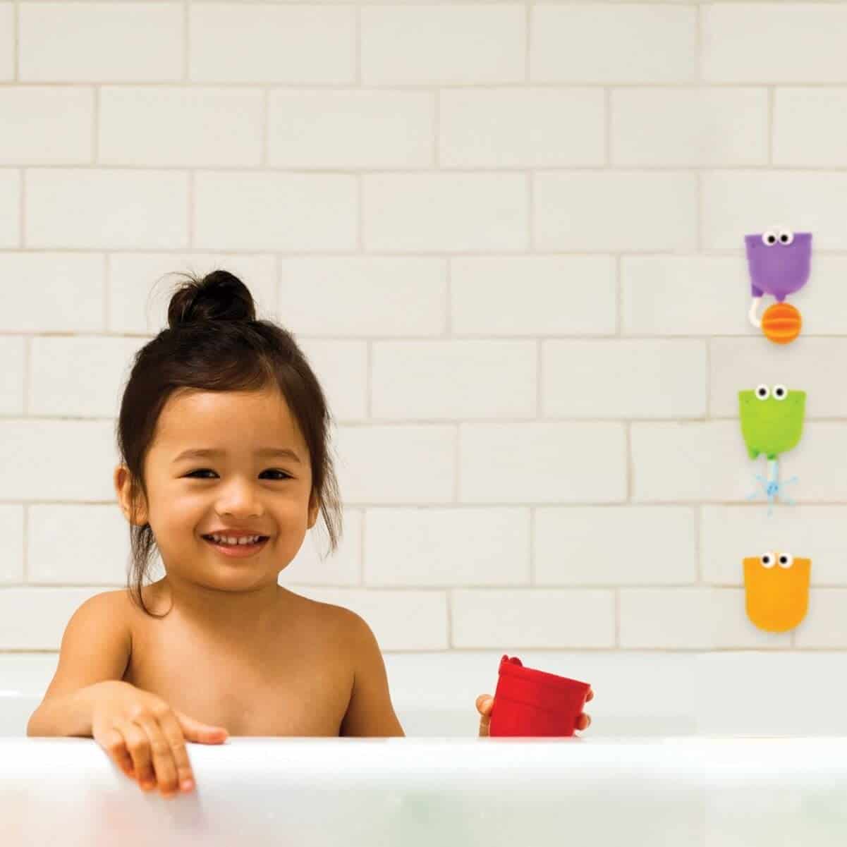 Cutest water toys cups for the water table - Munchkin water funnels and cups