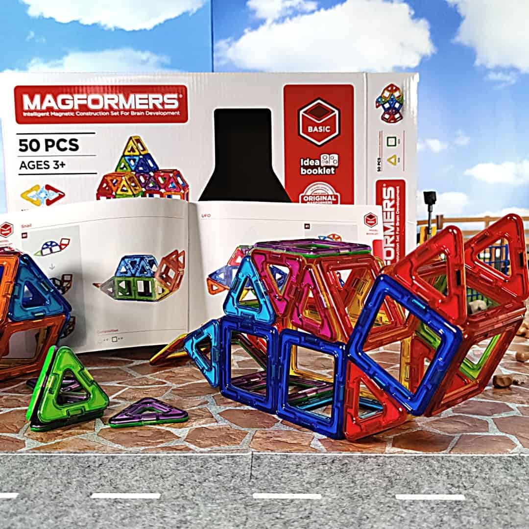 Magformers 50 piezas set de construcción juguetes magnéticos