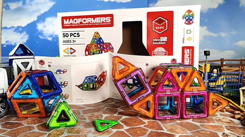 What you can make with the Magformers basic set 50 pieces