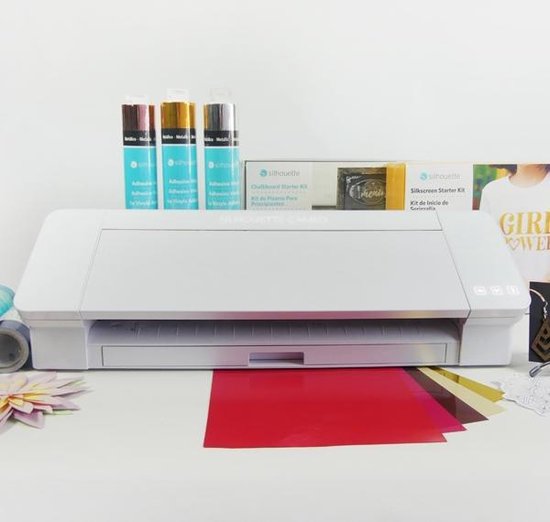 Best Electronic Cutting Plotter for Hand and Carving - Silhouette Cameo 4 White