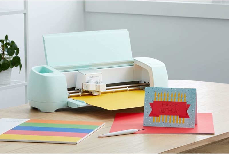 Best cutting machine with some embossing capabilities- Cricut Explore 3 on desk