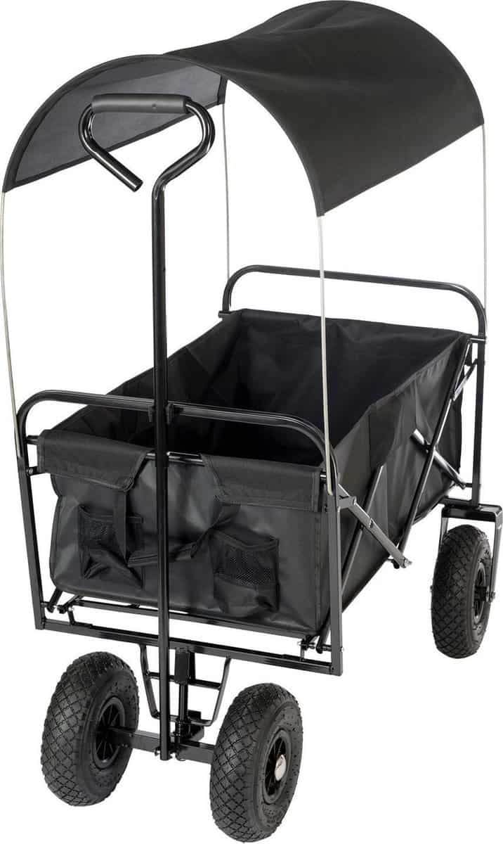 Best bollard cart with tilt roof- BolderCar Foldable with pneumatic tires