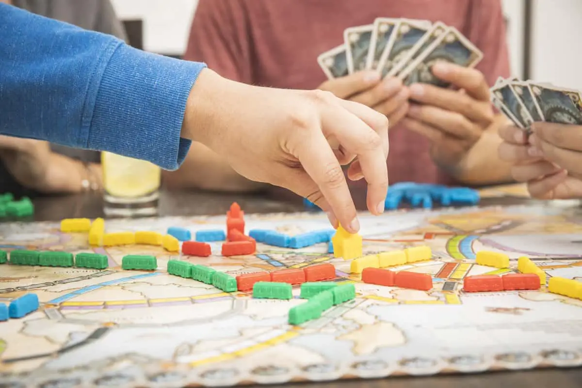 Best board game for the whole family: Ticket to Ride Europe