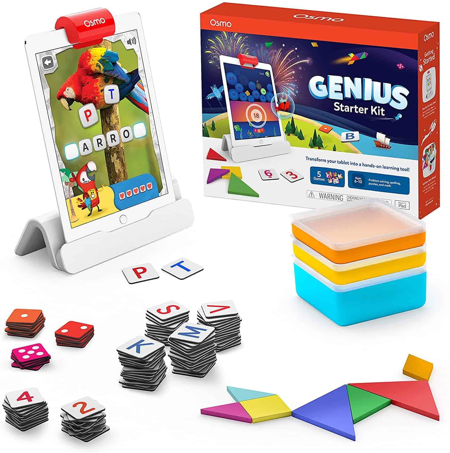 Best Educational Toys With App: Osmo Genius Kit