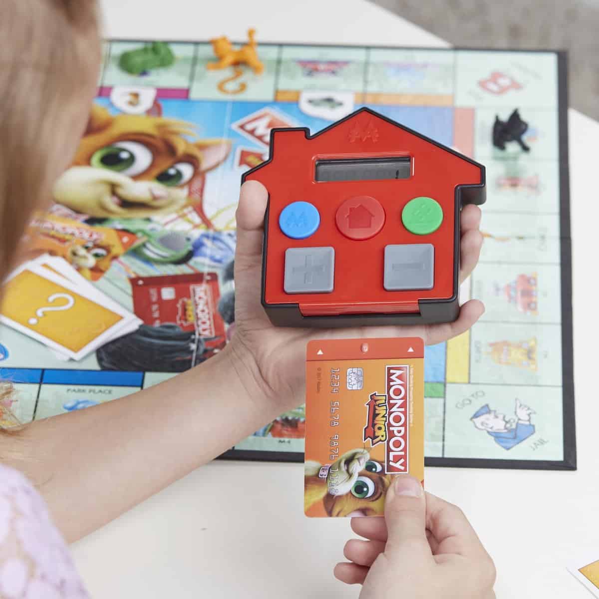 Beste elektrisch familiespel: Monopoly Junior Elektronisch Bankieren