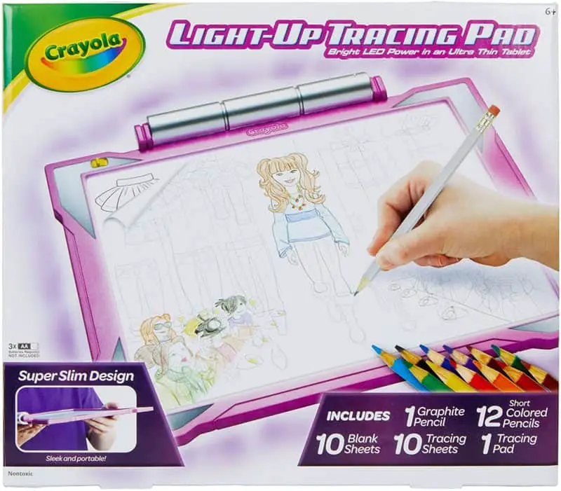 Mejor almohadilla de dibujo eléctrica: Crayola Light Up