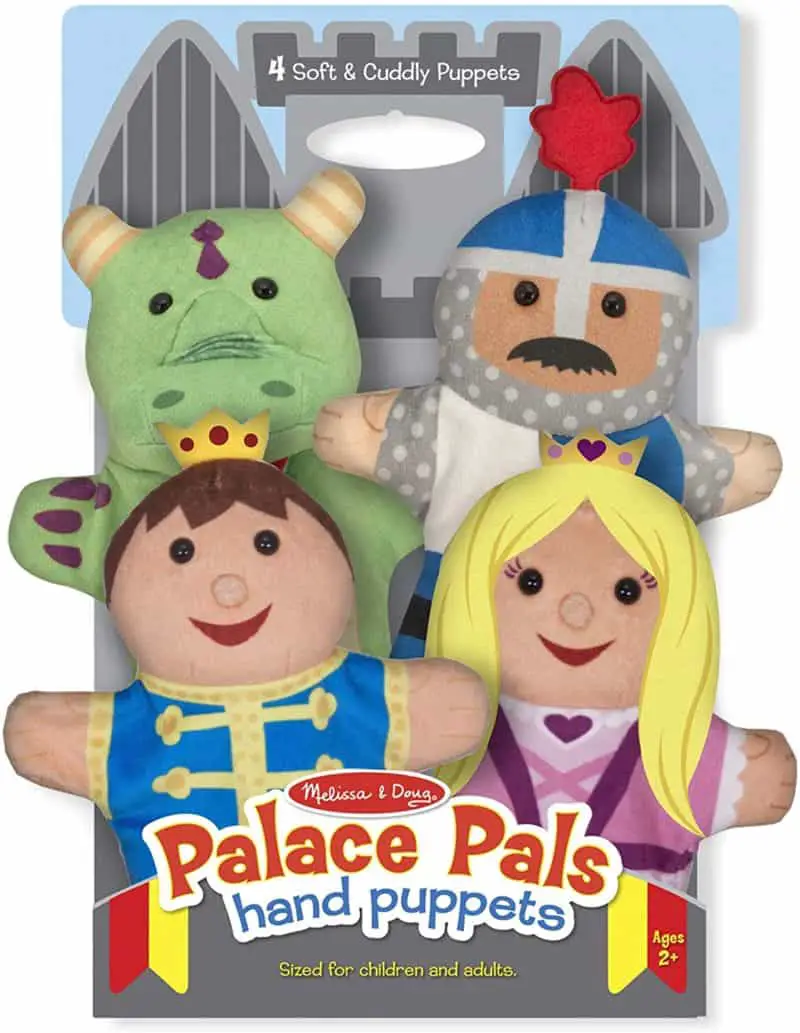 Beste fantasiespel: Melissa & Doug Palace Pals Handpoppen