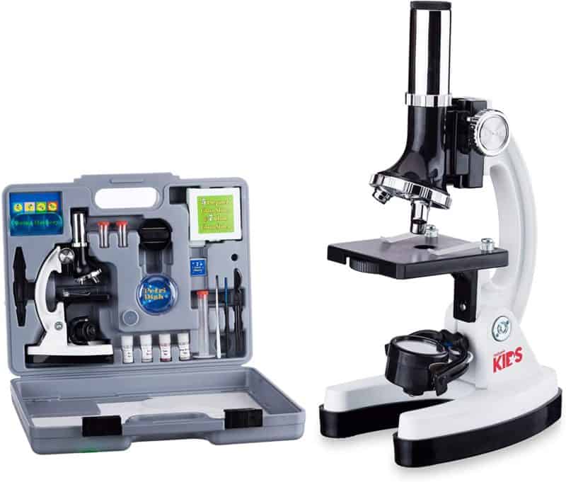 El mejor microscopio para niños: Amscope 1200x