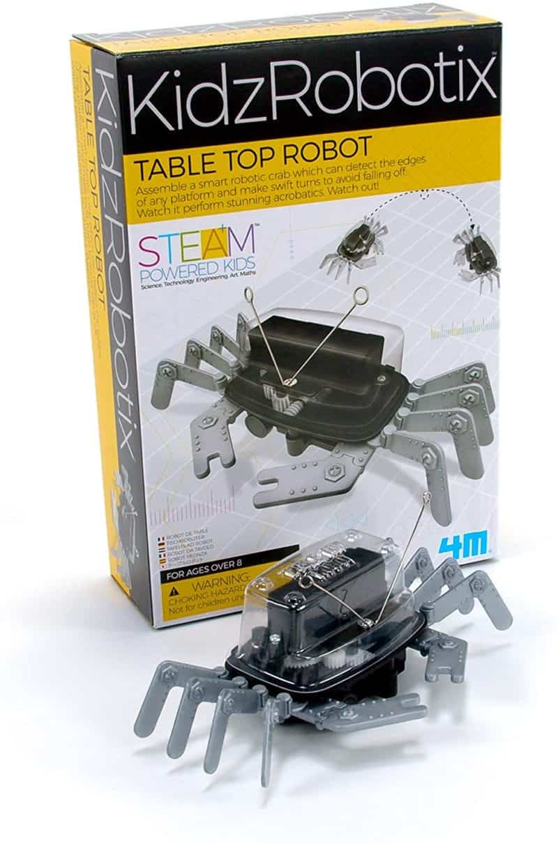 Beste robot voor 11-jarige: 4M Table Top Robot