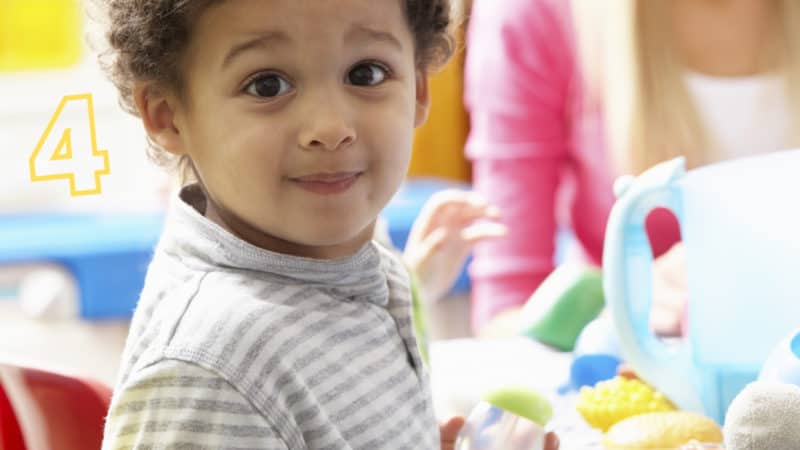 Los mejores juguetes para un niño de 4 años