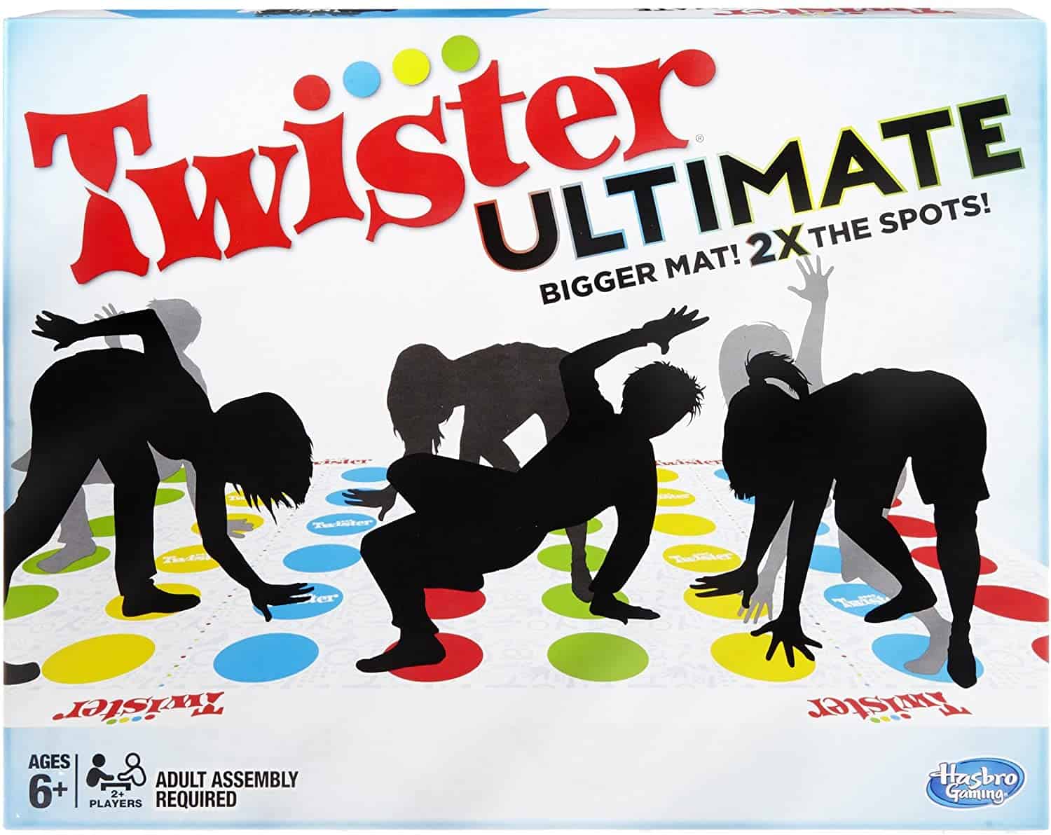 Best game for a party: Hasbro Twister Ultimate