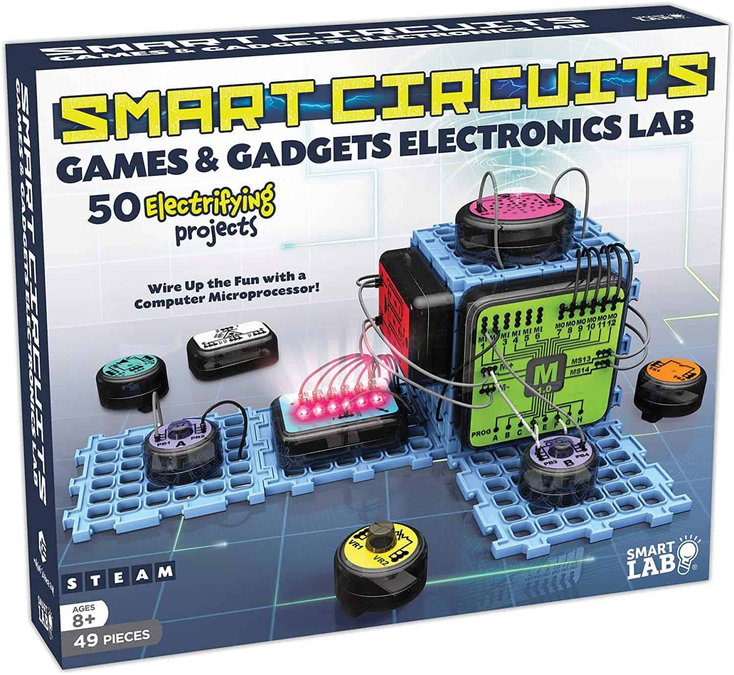 El mejor juego tecnológico para niños de 7 años: SmartLab Toys Smart Circuits Games